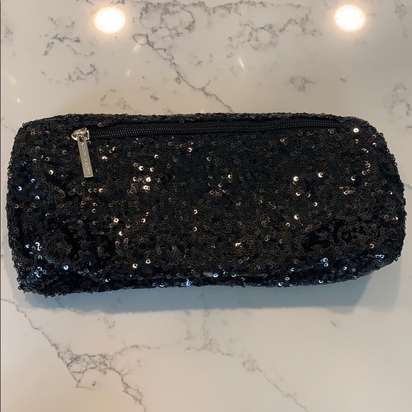 Victoria Secret’s Black Sequin Clutch - Picture 2 of 5